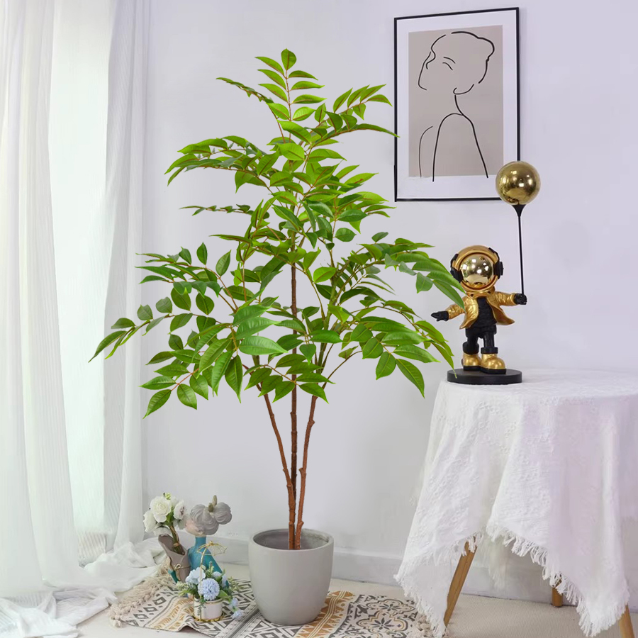 76-140cm Large Artificial Ficu - đánh giá và giá Ficus Lyrata Tree