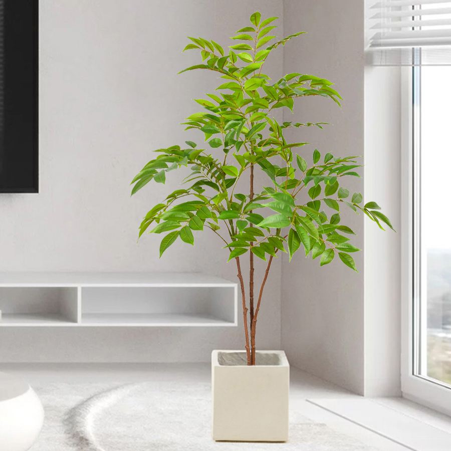 76-140cm Large Artificial Ficu - đánh giá và giá Ficus Lyrata Tree