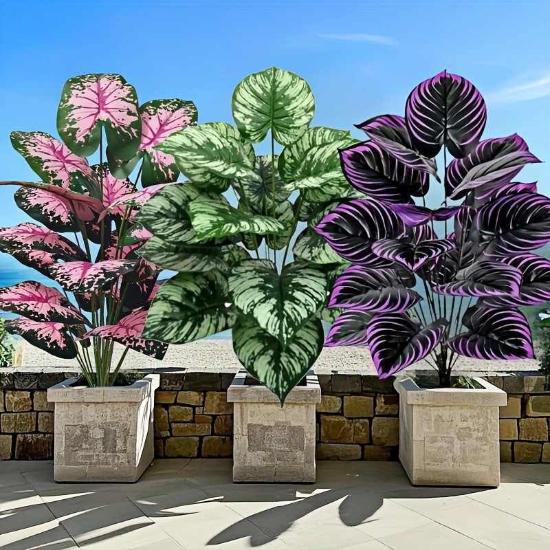 3pcs 60cm  Large Artificial Gr - đánh giá và giá Monstera Adansonii