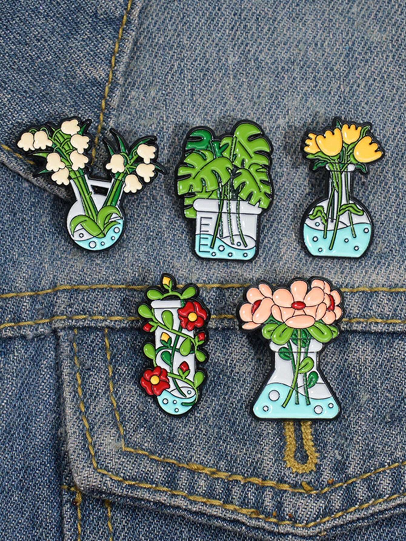 QIHOO 5pcs Cartoon Green Potte - đánh giá và giá Aloe Vera Pot