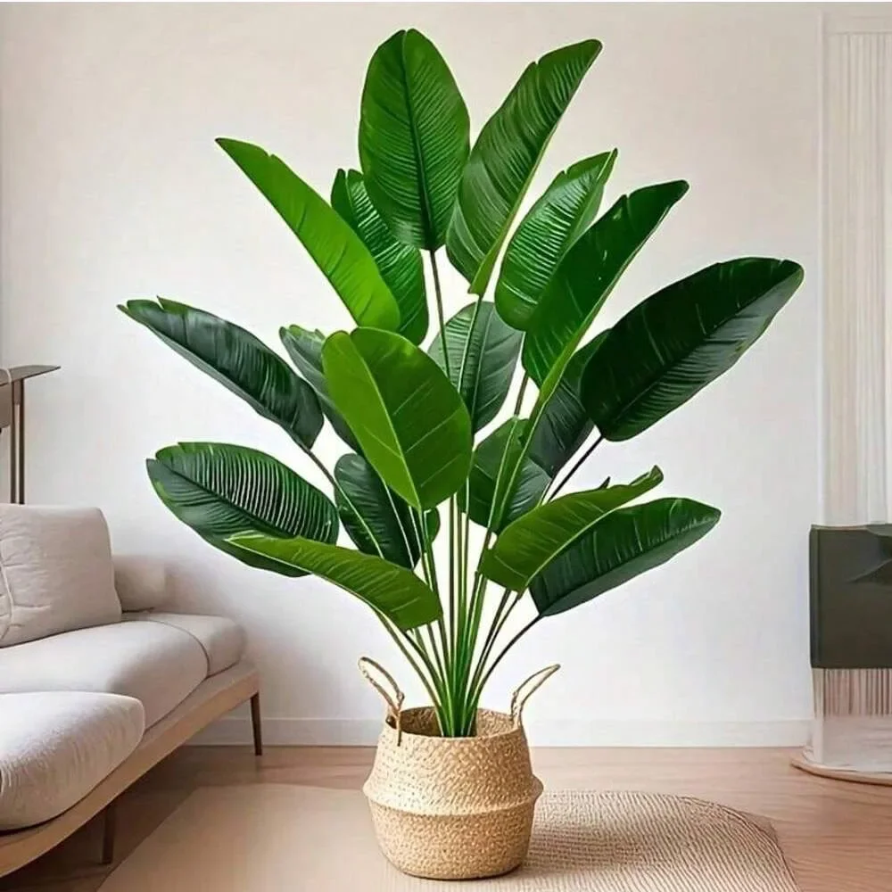 1pc 18 Leaves Artificial Plant - đánh giá và giá Monstera Adansonii