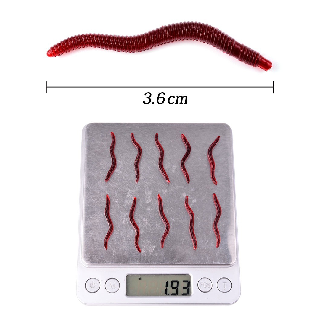 50Pcs Fishing Lures Lifelike F - đánh giá và giá Aglaonema Red