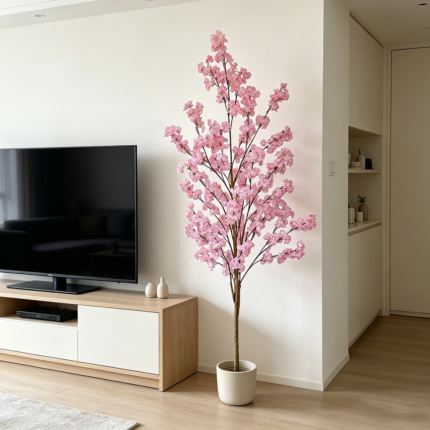 100-220cm Artificial Cherry Bl - đánh giá và giá Ficus Lyrata Tree