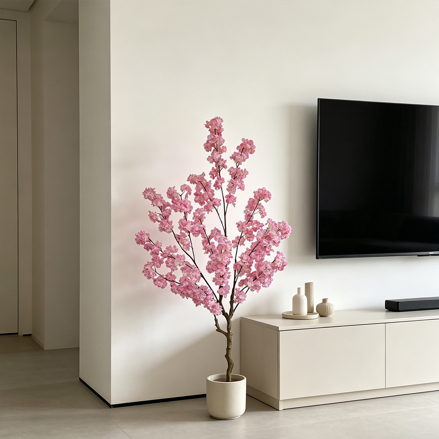 100-220cm Artificial Cherry Bl - đánh giá và giá Ficus Lyrata Tree